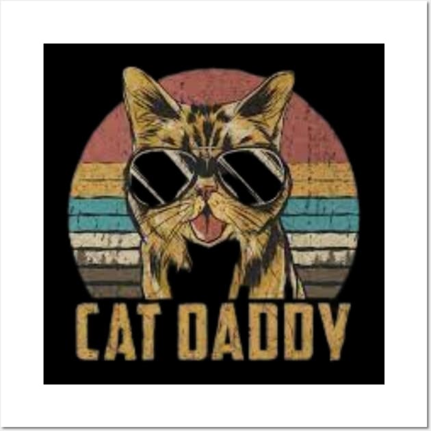 daddy cat Wall Art by one tap